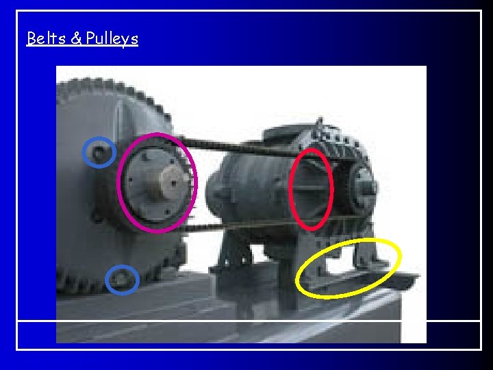 Belts & Pulleys Belts & Pulleys