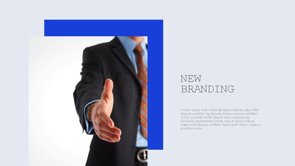 NEW BRANDING Lorem ipsum dolor sit amet, lacus nulla ac netus nibh aliquet, porttitor