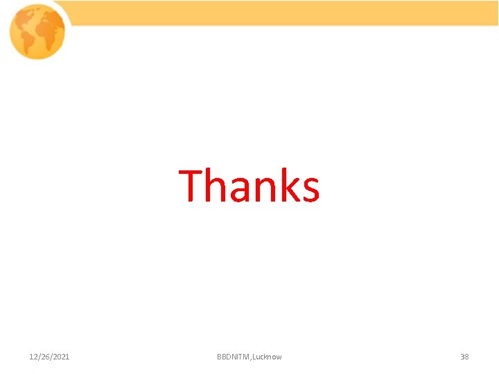 Thanks 12/26/2021 BBDNITM, Lucknow 38 