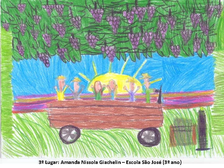 3º Lugar: Amanda Nissola Giachelin – Escola São José (3º ano) 