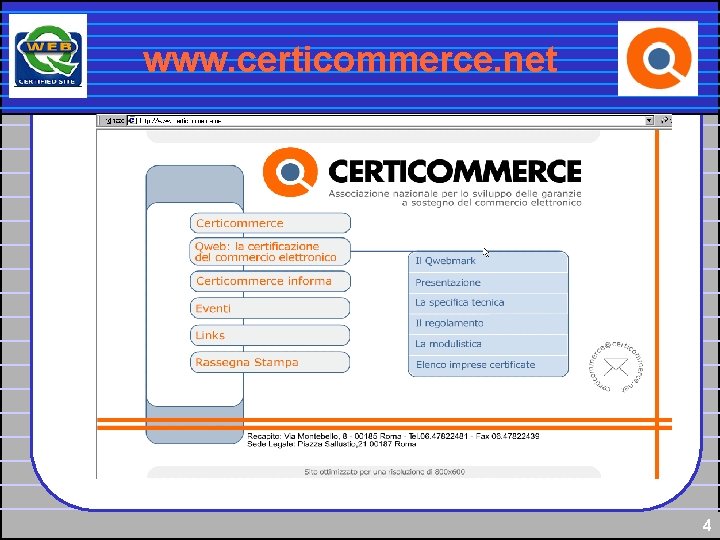 www. certicommerce. net 4 