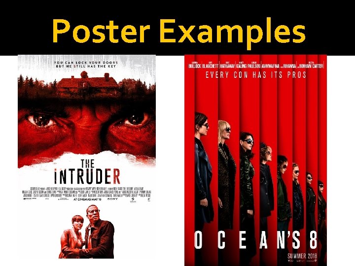 Poster Examples Poster Examples