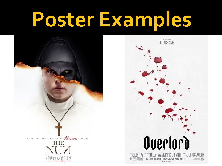 Poster Examples Poster Examples