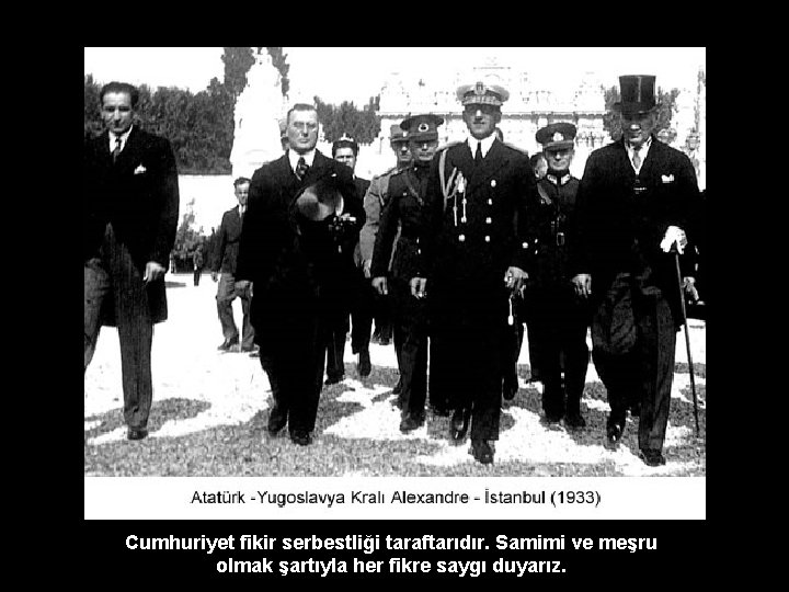 Cumhuriyet fikir serbestliği taraftarıdır. Samimi ve meşru olmak şartıyla her fikre saygı duyarız. 