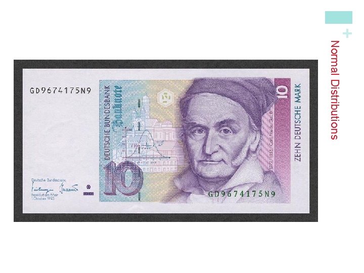 Normal Distributions + 