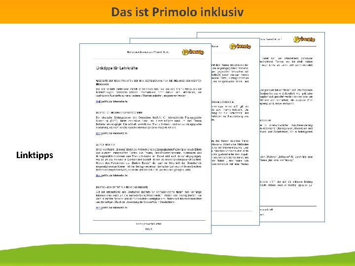 Das ist Primolo inklusiv Linktipps 