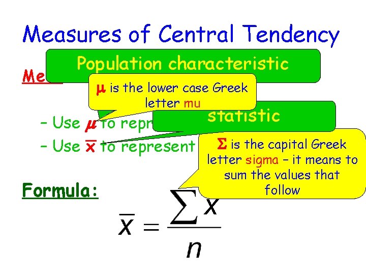 Chapter 4 Numerical Methods for Describing Data Population