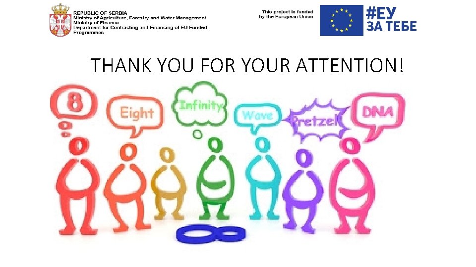 THANK YOU FOR YOUR ATTENTION! 