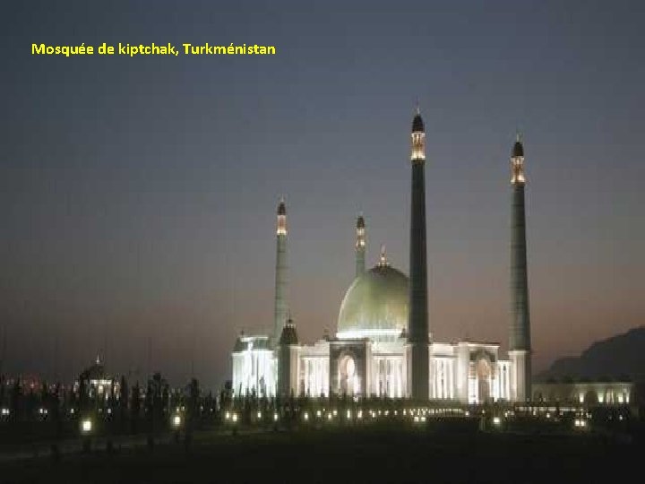 Mosquée de kiptchak, Turkménistan 