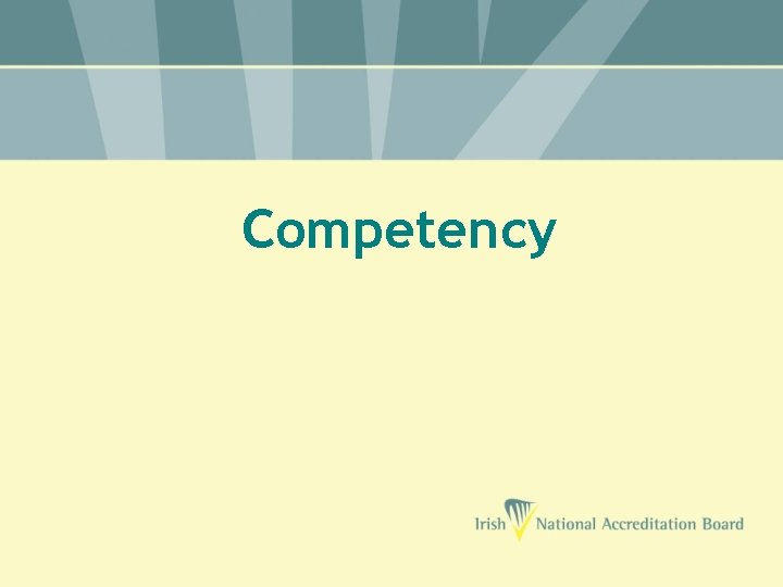 Competency 