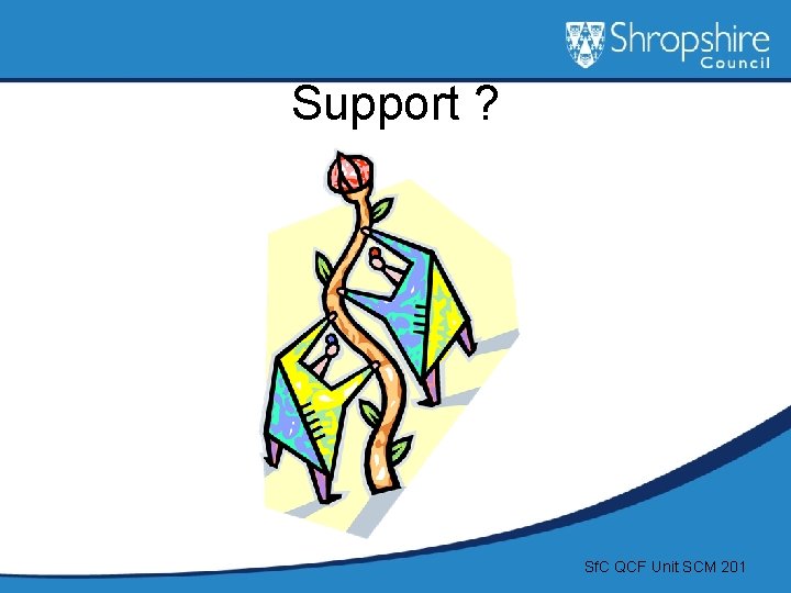 Support ? Sf. C QCF Unit SCM 201 