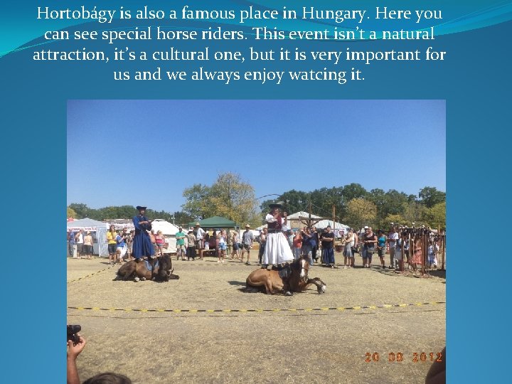 Hortobágy is also a famous place in Hungary. Here you can see special horse