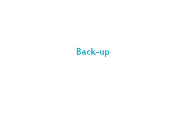 Back-up 