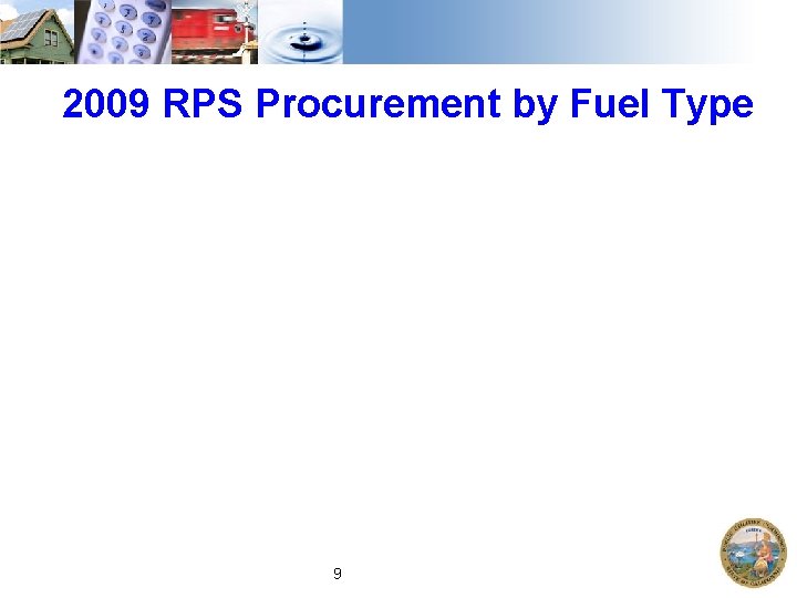 2009 RPS Procurement by Fuel Type 9 