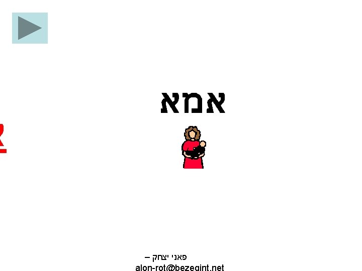  א – פאני יצחק alon-rot@bezeqint. net 