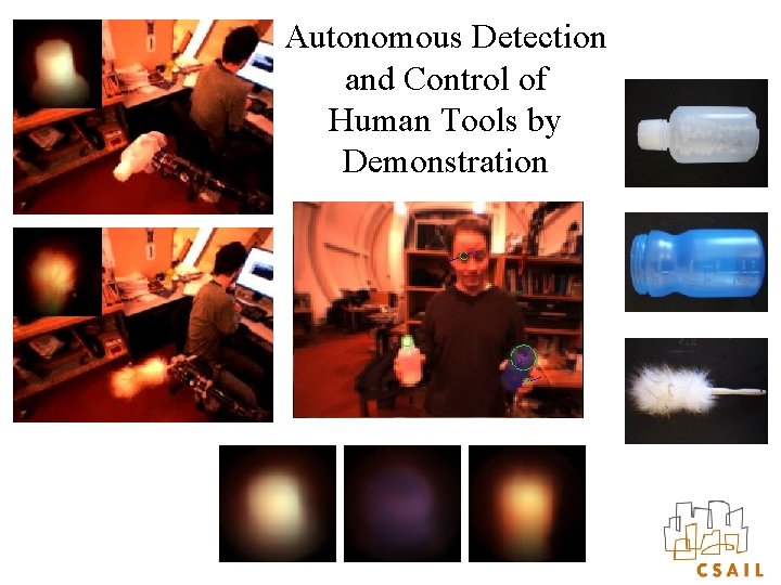 Autonomous Detection and Control of Human Tools by Demonstration 