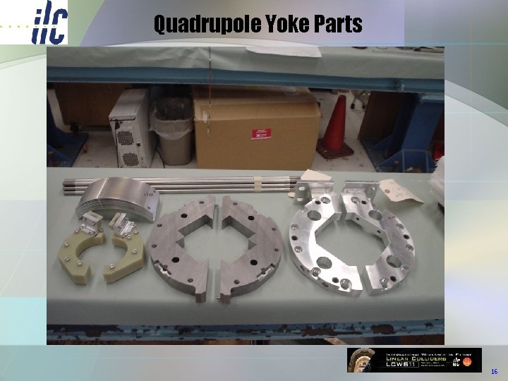 Quadrupole Yoke Parts 16 