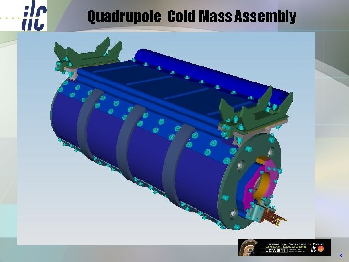 Quadrupole Cold Mass Assembly 8 