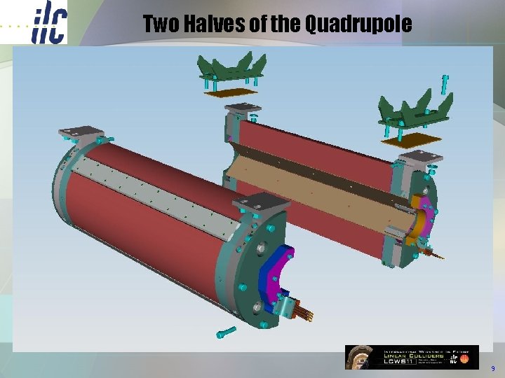 Two Halves of the Quadrupole 9 