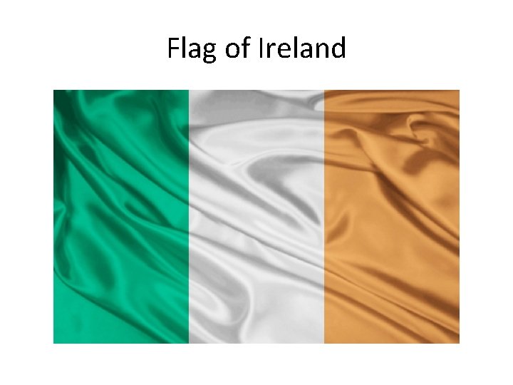 Flag of Ireland 