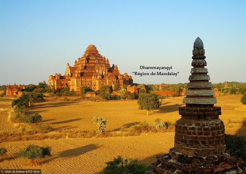 Dhammayangyi ‘’Région de Mandalay’’ 