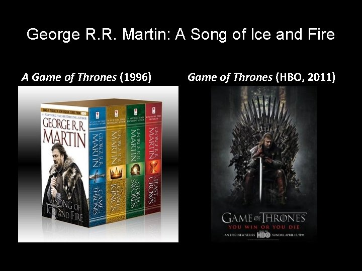 George R. R. Martin: A Song of Ice and Fire A Game of Thrones