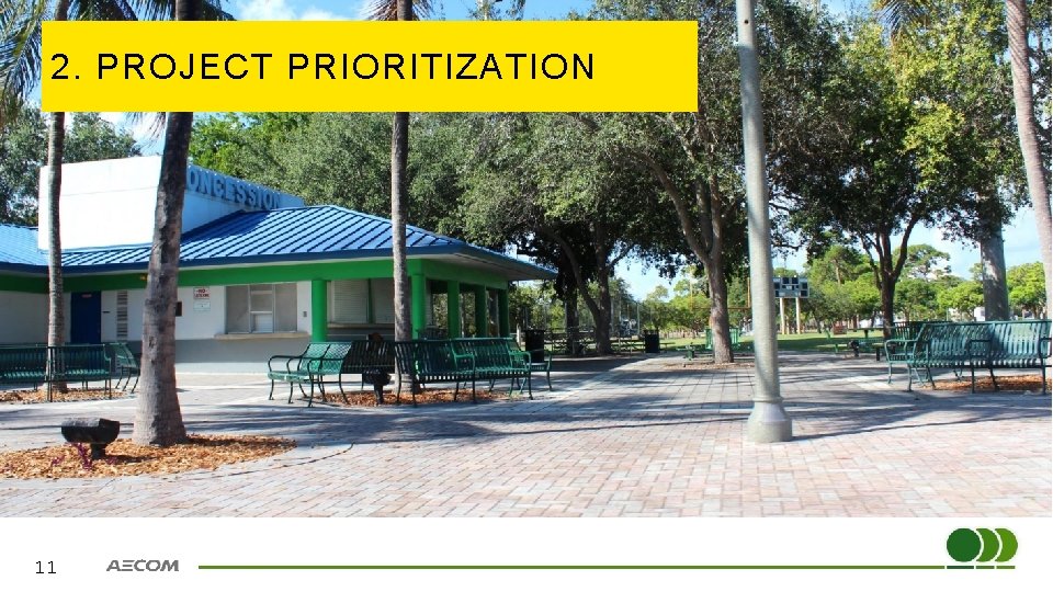 2. PROJECT PRIORITIZATION 11 