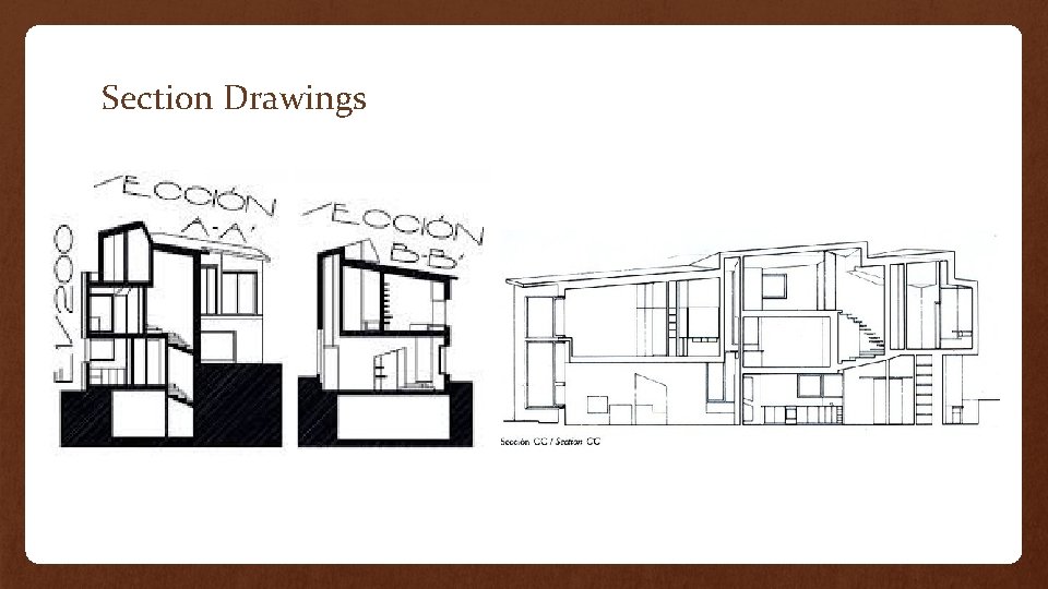 Section Drawings 