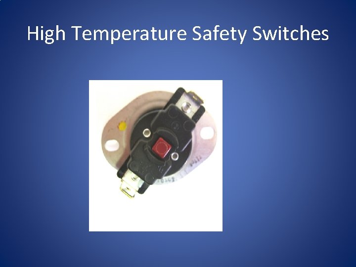 High Temperature Safety Switches 