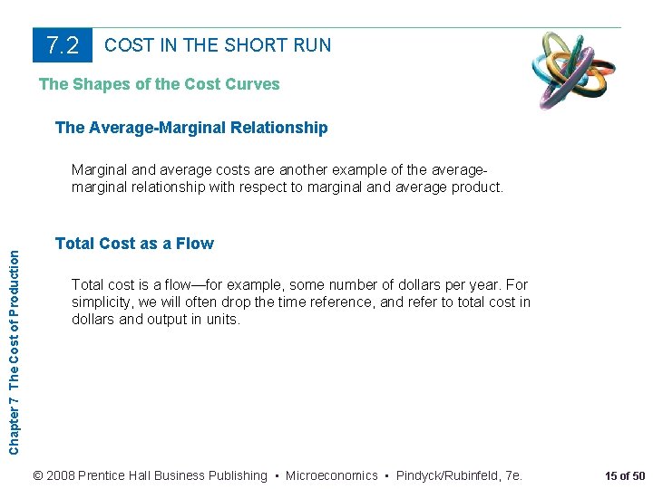 7. 2 COST IN THE SHORT RUN The Shapes of the Cost Curves The