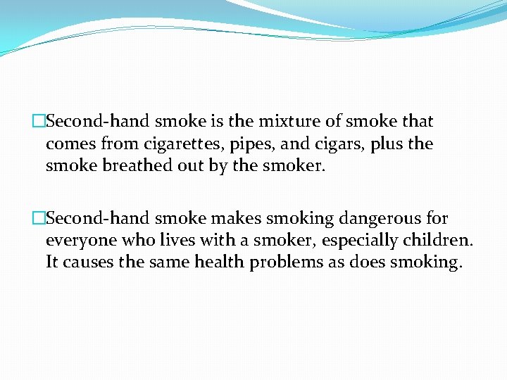 A Healthy Home 2 Chemical factors 1 Carbon