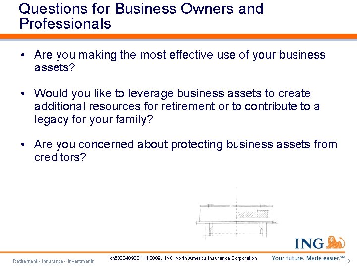 Questions for Business Owners and Professionals • Are you making the most effective use