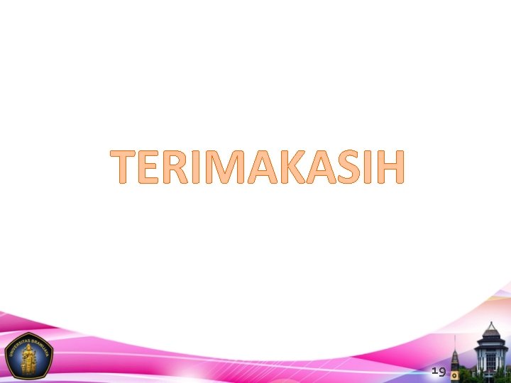 TERIMAKASIH 19 