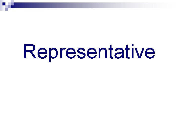 Representative 