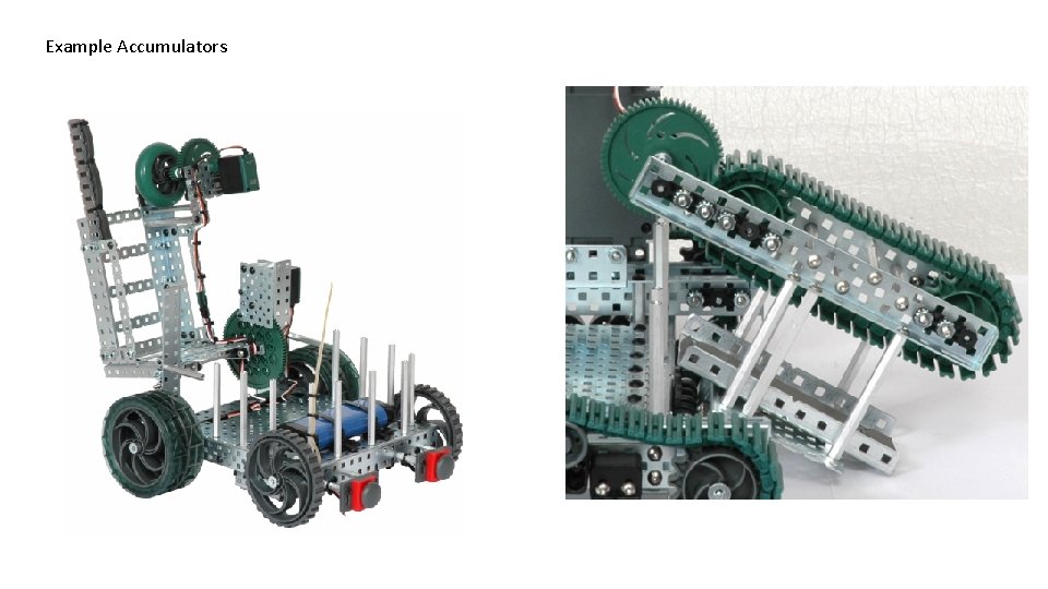 Example Accumulators 