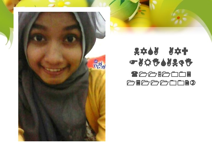 NYSA AYU FARISANDI (1151003 13111002) 