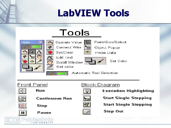 Lab. VIEW Tools 