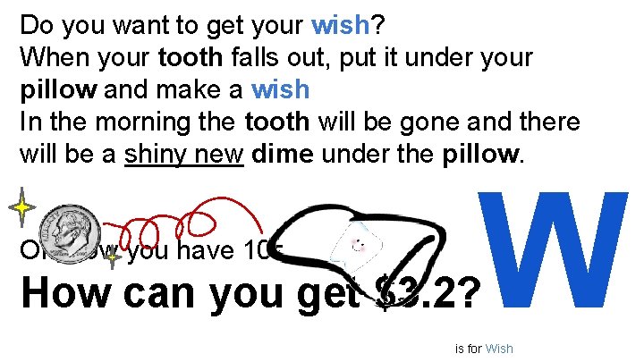 Do you want to get your wish? When your tooth falls out, put it