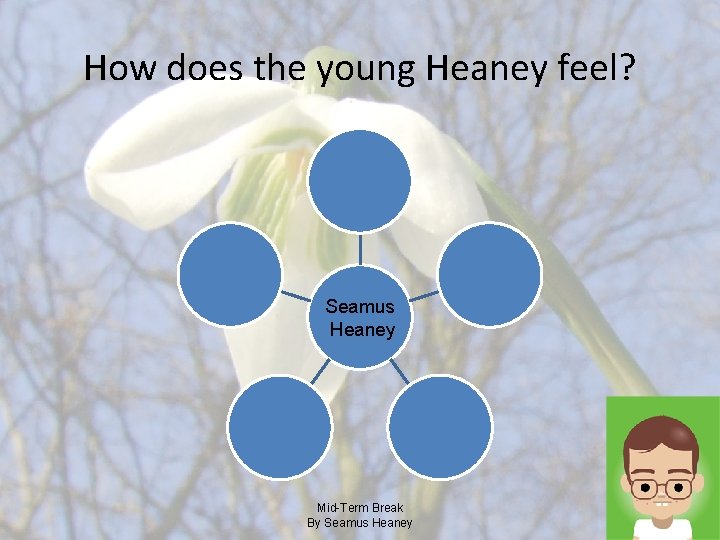 How does the young Heaney feel? Seamus Heaney Mid-Term Break By Seamus Heaney 