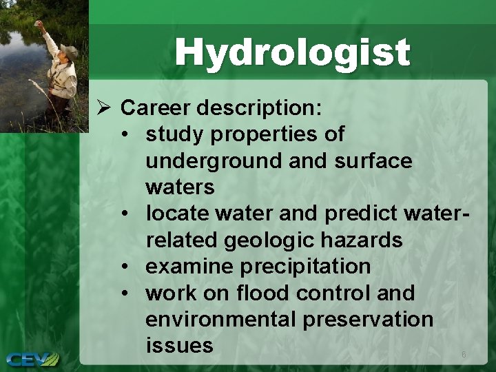 Natural Resources Systems 1 Objectives 1 To gain