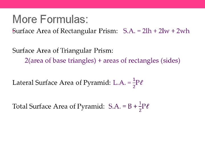 More Formulas: • 