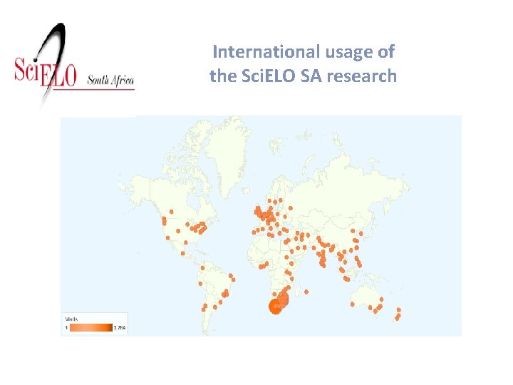 International usage of the Sci. ELO SA research International usage of the Sci. ELO SA research