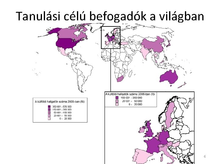 Tanulási célú befogadók a világban 6 