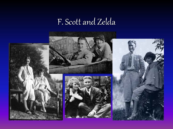 F. Scott and Zelda 