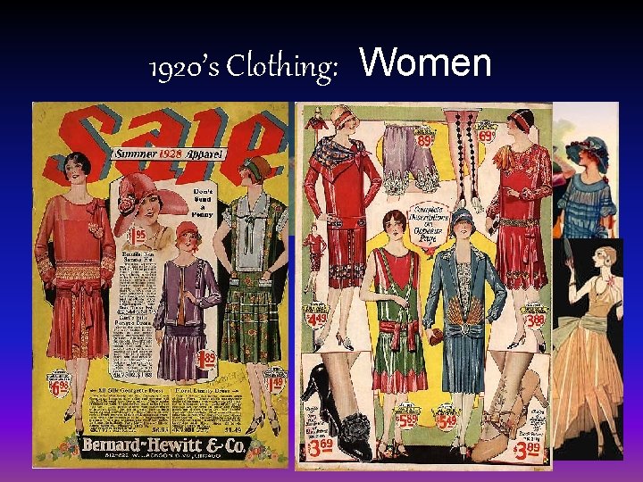 1920’s Clothing: Women 