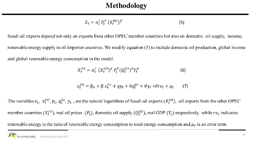 Methodology • 15 