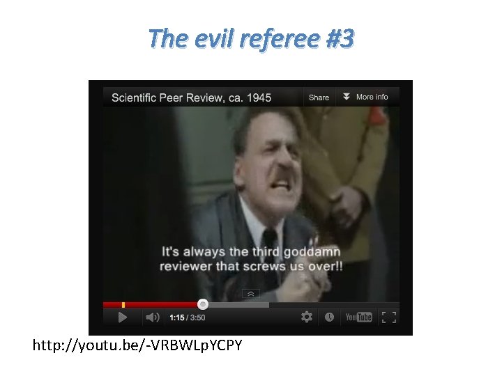 The evil referee #3 http: //youtu. be/-VRBWLp. YCPY 