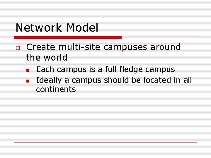 Future of Business Schools An Analysis and Critique - Wireless Network Configuration For Schools With Multiple Campuses