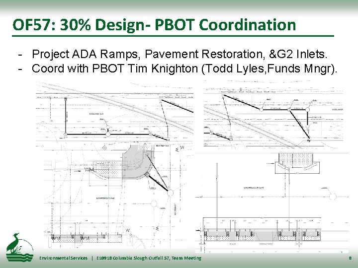 OF 57: 30% Design- PBOT Coordination - Project ADA Ramps, Pavement Restoration, &G 2