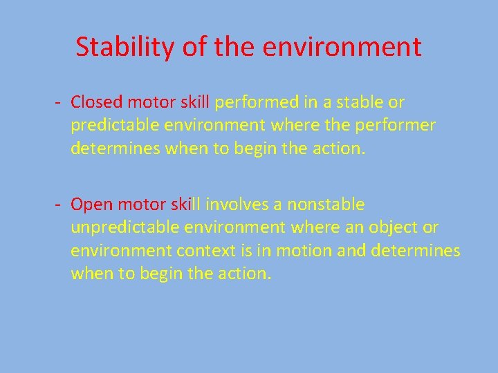 Motor Skills Ashira Hiruntrakul Ph D Important vocabulary